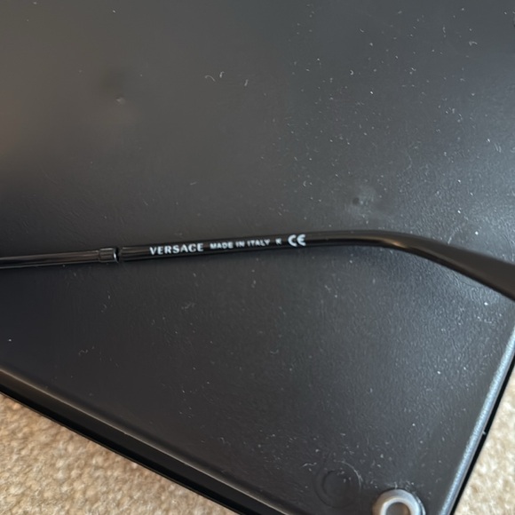 Versace Round Sunglasses with Pink/Purple Tint - Picture 3 of 5